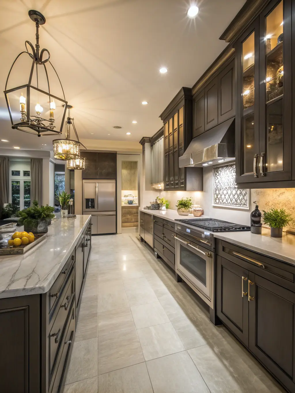 A beautifully remodeled kitchen featuring custom cabinetry, granite countertops, and stainless steel appliances, showcasing Haddonfield Kitchen & Bath LLC's expertise in custom kitchen remodeling.
