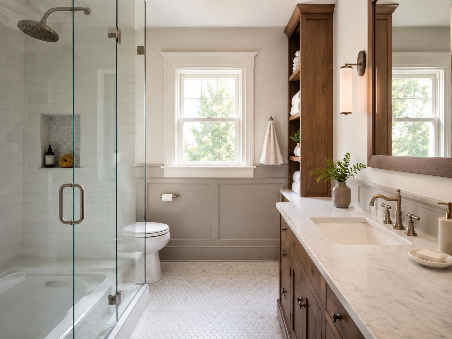 Restoring & Modernizing Craftsman Bungalow Bathrooms in Collingswood, NJ shown in a realistic Collingswood, NJ residential construction setting.