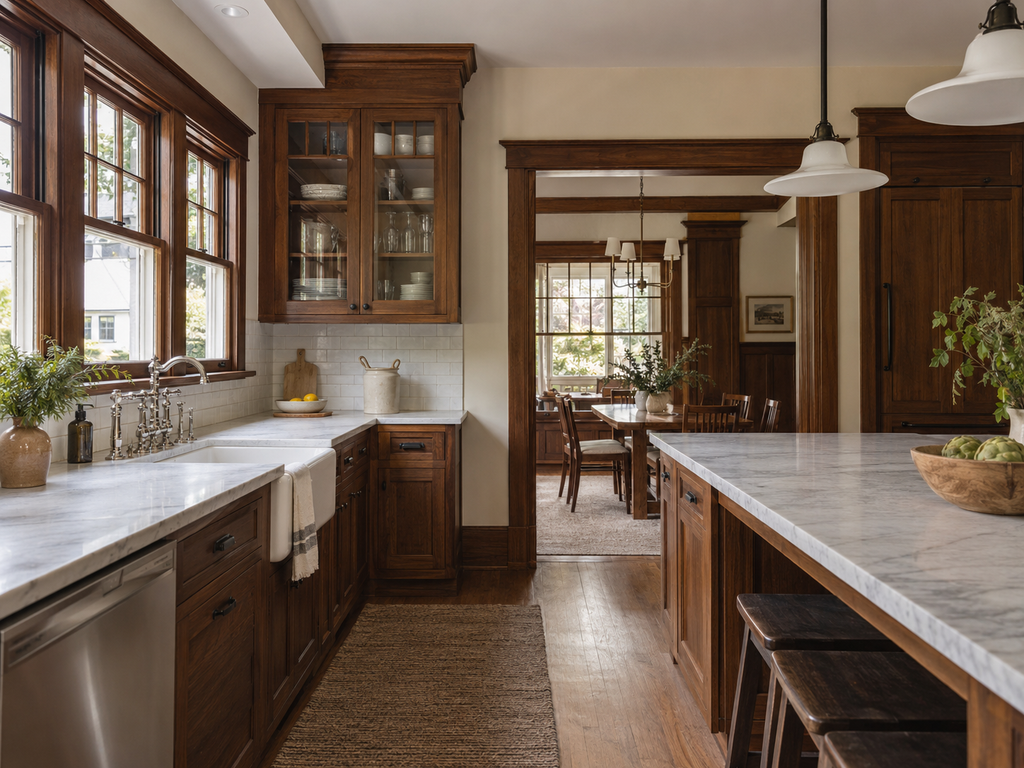 Preserving Craftsman Elements in a Haddonfield Kitchen Remod