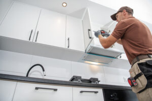 Fitting Inset Cabinetry to Out-of-Square Walls in Historic Haddonfield Kitchens shown in a realistic Haddonfield, NJ residential construction setting.