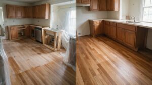 Preserving Original Hardwood Floors During Haddonfield Kitchen Remodels shown in a realistic Haddonfield, NJ residential construction setting.