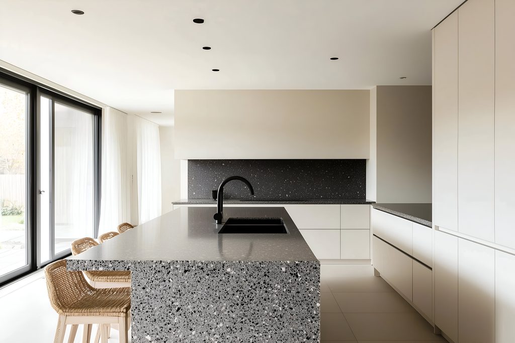 Professional cabinet fillers out of square wall Haddonfield detail for Haddonfield Kitchen & Bath Remodelers in Haddonfield

